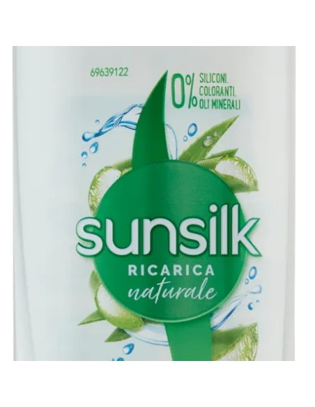 sunsilk shampoo 250ml - aloe vera - 94% ingredienti di origine naturale: tuttocasashop.it: igiene e cura della persona