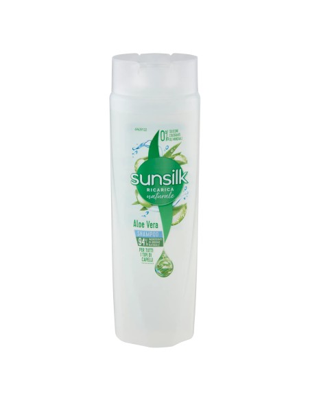 sunsilk shampoo 250ml - aloe vera - 94% ingredienti di origine naturale: tuttocasashop.it: igiene e cura della persona