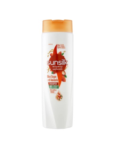 sunsilk shampoo 250ml - olio di argan e di mandorle - capelli fragili: tuttocasashop.it: igiene e cura della persona