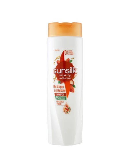 sunsilk shampoo 250ml - olio di argan e di mandorle - capelli fragili: tuttocasashop.it: igiene e cura della persona