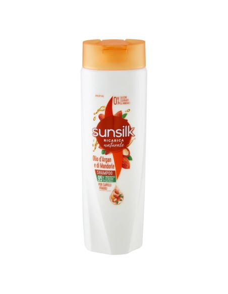 sunsilk shampoo 250ml - olio di argan e di mandorle - capelli fragili: tuttocasashop.it: igiene e cura della persona