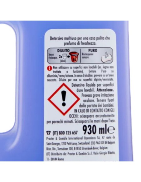 mastro lindo detergente liquido pavimenti - 950ml - al profumo di lavanda: tuttocasashop.it: pulizia e cura della casa