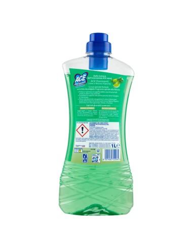 ace pavimenti igienizzante - 1 litro - lime e menta: tuttocasashop.it: pulizia e cura della casa