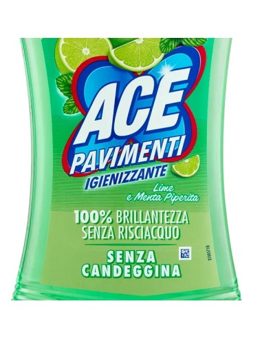 ace pavimenti igienizzante - 1 litro - lime e menta: tuttocasashop.it: pulizia e cura della casa