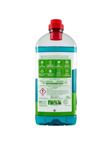 ajax pavimenti detergente liquido - 1250ml - expel - anche superfici esterne: tuttocasashop.it: pulizia e cura della casa