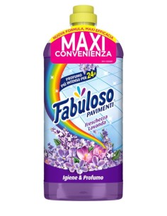 fabuloso detergente per pavimenti - 1250ml - lavanda: tuttocasashop.it: pulizia e cura della casa