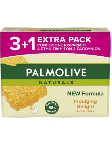 palmolive saponetta - 90 grammi - 4 pezzi - miele: tuttocasashop.it: igiene e cura della persona