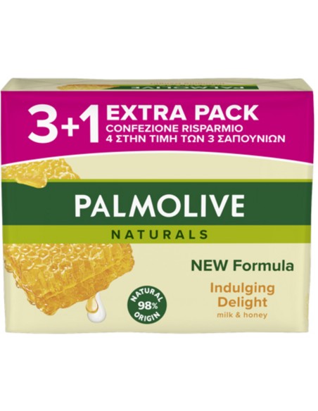 palmolive saponetta - 90 grammi - 4 pezzi - miele: tuttocasashop.it: igiene e cura della persona