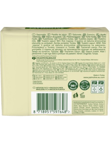palmolive saponetta - 90 grammi - 4 pezzi - miele: tuttocasashop.it: igiene e cura della persona