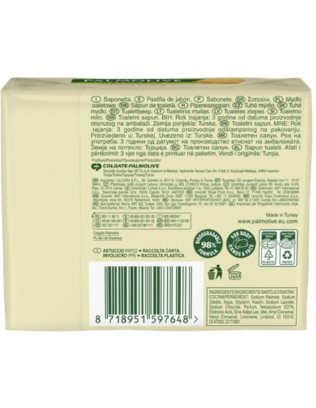 palmolive saponetta - 90 grammi - 4 pezzi - miele: tuttocasashop.it: igiene e cura della persona