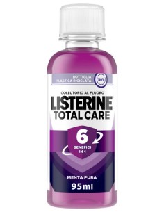 listerine collutorio mini 95ml - total care - formato viaggio - travel size: tuttocasashop.it: igiene e cura della persona