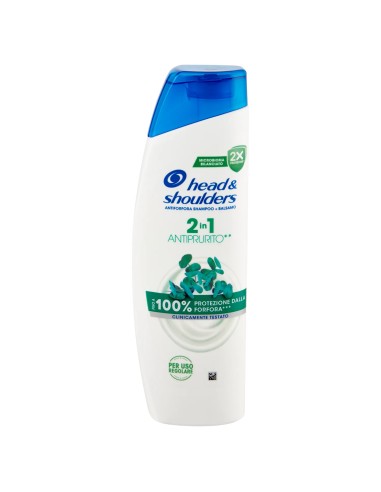 head & shoulders shampoo e balsamo 2in1 250ml - antiprurito: tuttocasashop.it: igiene e cura della persona