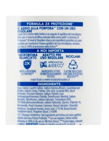 head & shoulders shampoo antiforfora 250ml - citrus fresh - capelli grassi: tuttocasashop.it: igiene e cura della persona