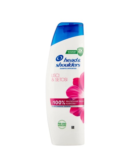 head & shoulders shampoo antiforfora 250ml - lisci e setosi: tuttocasashop.it: igiene e cura della persona
