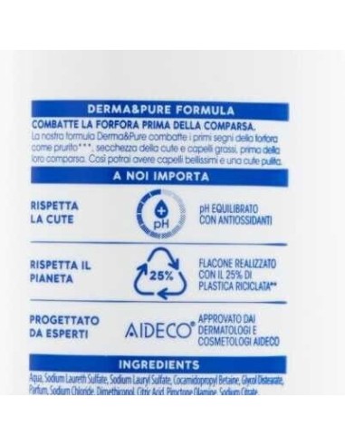 head & shoulders shampoo antiforfora 250ml - nutriente: tuttocasashop.it: igiene e cura della persona