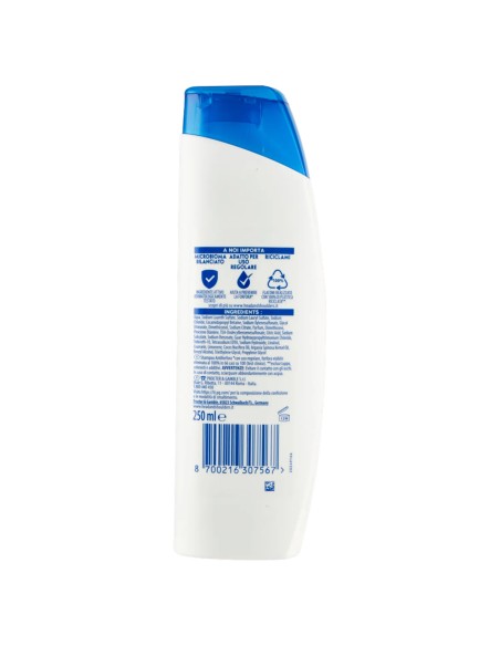 head & shoulders shampoo antiforfora 250ml - supreme idrata - argan e cocco: tuttocasashop.it: igiene e cura della persona