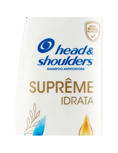 head & shoulders shampoo antiforfora 250ml - supreme idrata - argan e cocco: tuttocasashop.it: igiene e cura della persona