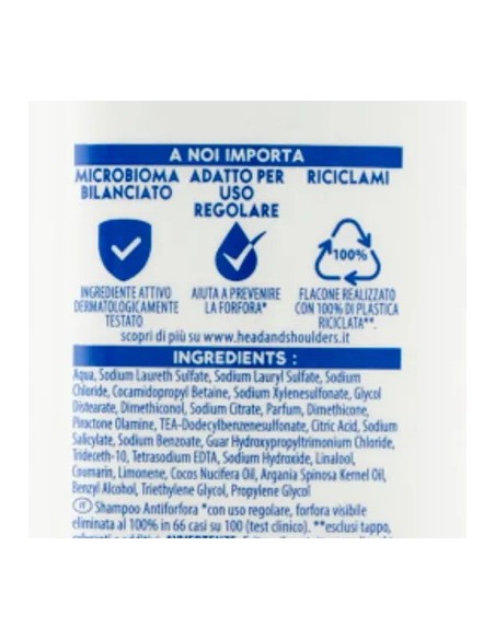 head & shoulders shampoo antiforfora 250ml - supreme idrata - argan e cocco: tuttocasashop.it: igiene e cura della persona