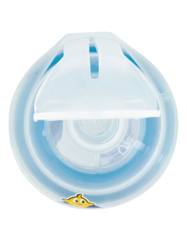 neobaby biberon in plastica collo largo - 150ml - 0m+ - dino blu: tuttocasashop.it: igiene e cura della persona