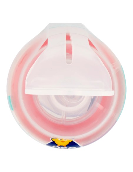 neobaby biberon in plastica collo largo - 150ml - 0m+ - dino rosa: tuttocasashop.it: igiene e cura della persona