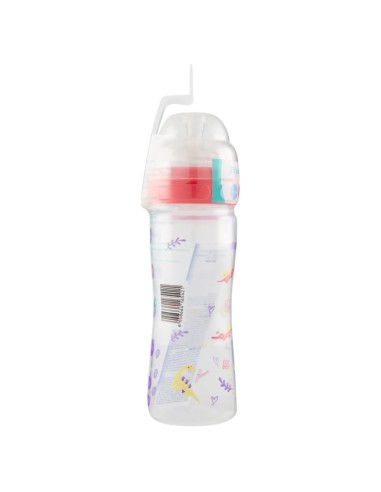 neobaby biberon in plastica collo largo - 250ml - 2m+ - dino rosa: tuttocasashop.it: igiene e cura della persona