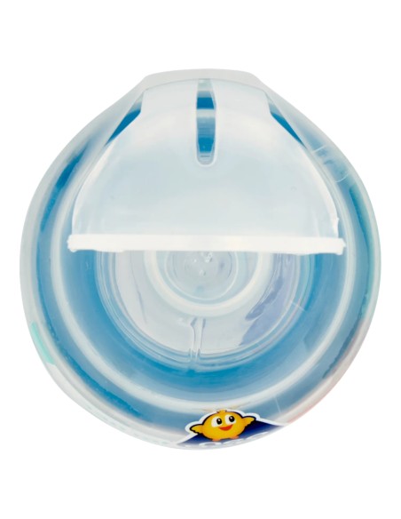 neobaby biberon in plastica collo largo - 330ml - 4m+ - dino blu: tuttocasashop.it: igiene e cura della persona