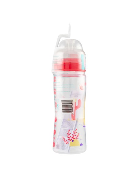neobaby biberon in plastica collo largo - 330ml - 4m+ - dino rosa: tuttocasashop.it: igiene e cura della persona