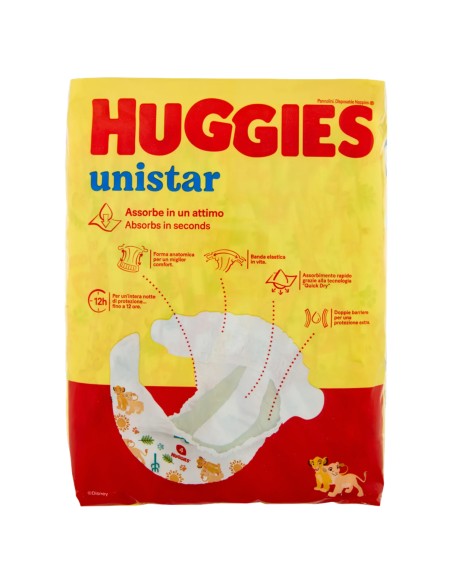 huggies unistar - 16 pannolini taglia 4 maxi 7-18 kg: tuttocasashop.it: igiene e cura della persona