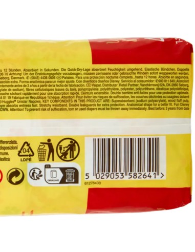huggies unistar - 16 pannolini taglia 4 maxi 7-18 kg: tuttocasashop.it: igiene e cura della persona
