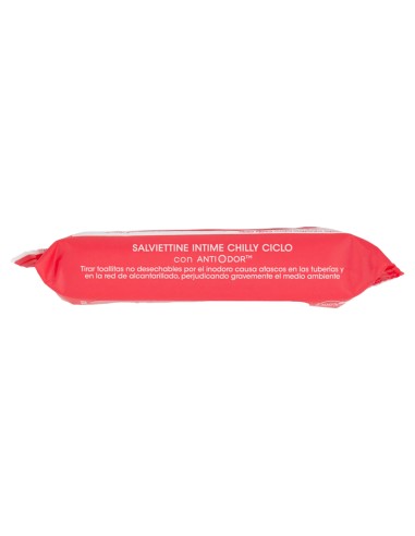 chilly salviettine intime imbevute 15pz - ciclo: tuttocasashop.it: igiene e cura della persona