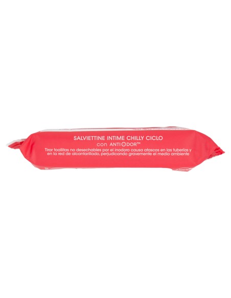 chilly salviettine intime imbevute 15pz - ciclo: tuttocasashop.it: igiene e cura della persona