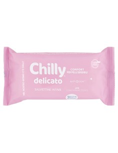 chilly salviettine intime imbevute 15pz - delicate: tuttocasashop.it: igiene e cura della persona