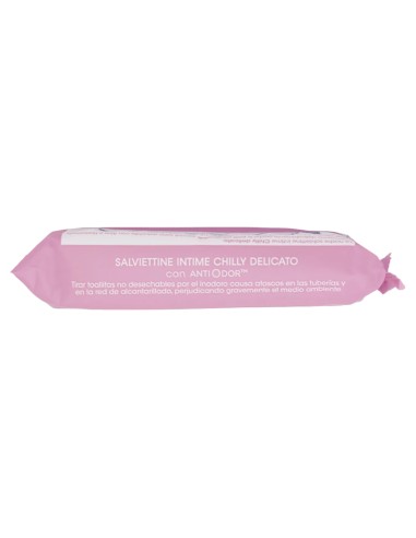 chilly salviettine intime imbevute 15pz - delicate: tuttocasashop.it: igiene e cura della persona