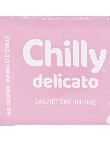 chilly salviettine intime imbevute 15pz - delicate: tuttocasashop.it: igiene e cura della persona