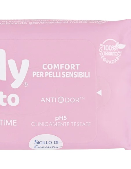 chilly salviettine intime imbevute 15pz - delicate: tuttocasashop.it: igiene e cura della persona