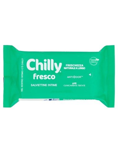 chilly salviettine intime imbevute 15pz - fresco: tuttocasashop.it: igiene e cura della persona