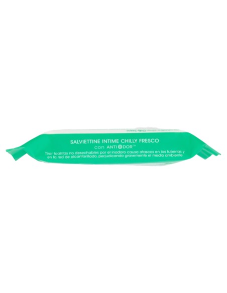 chilly salviettine intime imbevute 15pz - fresco: tuttocasashop.it: igiene e cura della persona