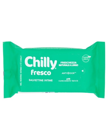 chilly salviettine intime imbevute 15pz - fresco: tuttocasashop.it: igiene e cura della persona