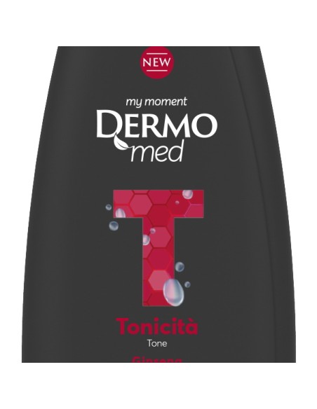 dermomed bagnodoccia 650ml - ph neutro - tonicita' al ginseng: tuttocasashop.it: igiene e cura della persona