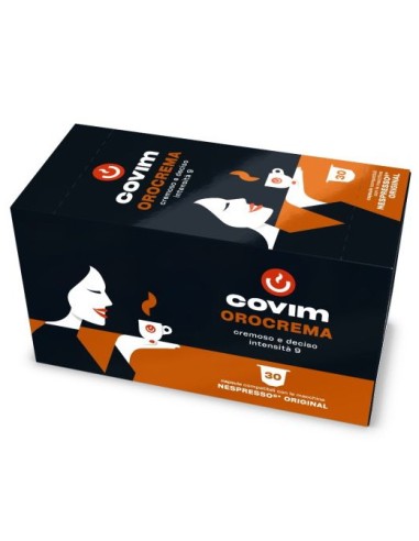 covim presso' caffe' - 30 capsule - orocrema - compatibili nespresso: tuttocasashop.it: altro - bazar
