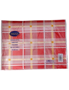250 tovagliette da tavola in carta - 30x40cm - scozzese: tuttocasashop.it: carta & monouso