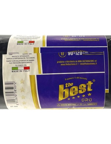 the best 1kg sacchi resistenti 90x120cm ldpe - neri - raccolta differenziata: tuttocasashop.it: pulizia e cura della casa