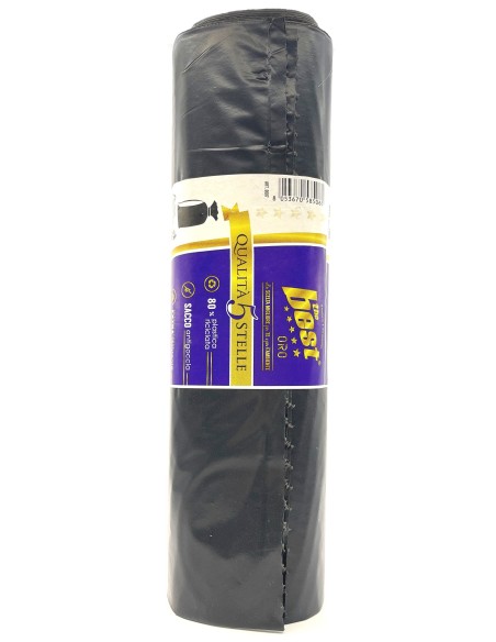the best 1kg sacchi resistenti 72x110cm ldpe neri - 12 buste - differenziata: tuttocasashop.it: pulizia e cura della casa