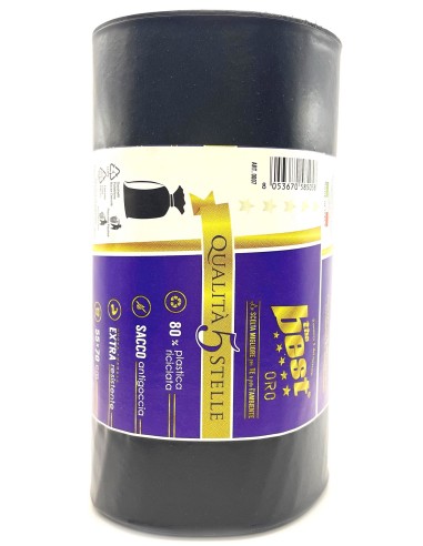 the best 1kg sacchi resistenti 55x70cm ldpe - neri - raccolta differenziata: tuttocasashop.it: pulizia e cura della casa