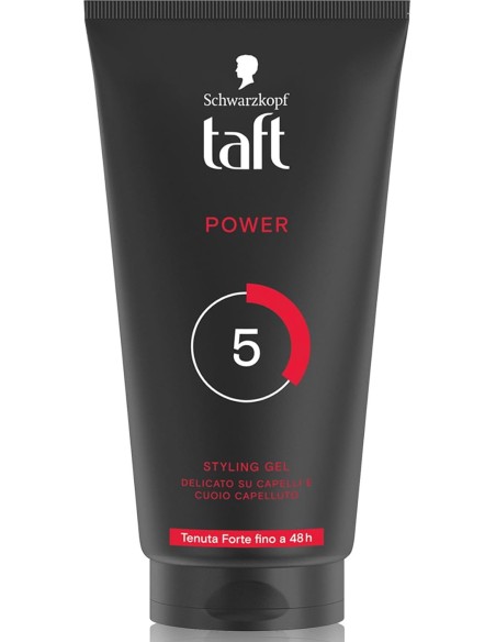 taft styling gel fissante per capelli - 150ml - power - tenuta forte 48h: tuttocasashop.it: igiene e cura della persona