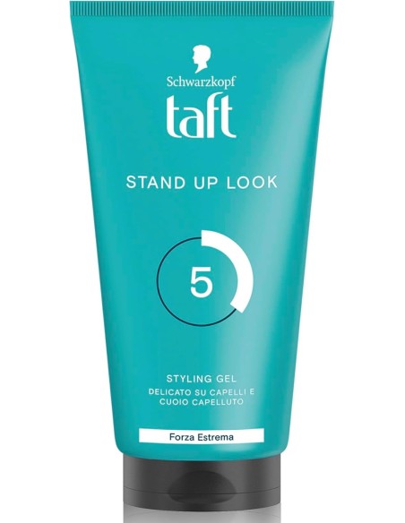taft styling gel fissante per capelli - 150ml - stand up look forza estrema: tuttocasashop.it: igiene e cura della persona