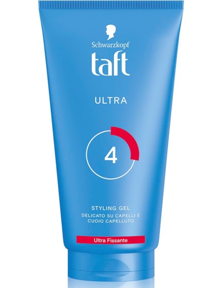 taft styling gel fissante per capelli - 150ml - ultra - ultra fissante: tuttocasashop.it: igiene e cura della persona