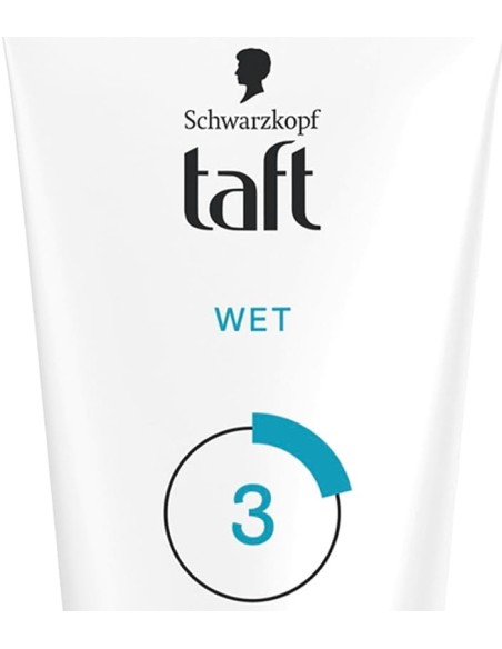 taft styling gel fissante per capelli - 150ml - wet - effetto bagnato: tuttocasashop.it: igiene e cura della persona