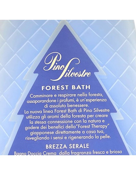 pino silvestre bagnoschiuma 750ml - forest bath - brezza serale: tuttocasashop.it: igiene e cura della persona
