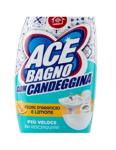 ace detergente spray - 600ml - bagno con candeggina: tuttocasashop.it: pulizia e cura della casa